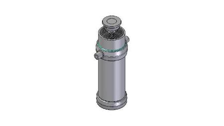 6056S -TELESCOPIC ZYLINDER STANDARD/KUGEL 6 STUFEN HUB 3265 DURCHMESSER 215