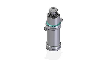 7011S -CYLINDER TELESKOPOWY STANDARDOWY/KULKA 7 ETAPÓW SKOKU 2970 ŚREDNICA 170