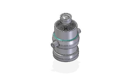 7050S -CYLINDER TELESKOPOWY STANDARDOWY/KULKA 7 ETAPÓW SKOKU 1665 ŚREDNICA 215