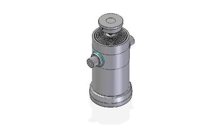 7066S -CYLINDER TELESKOPOWY STANDARD/KULKA 7 ETAPÓW PRZESUNIĘCIA 3032 ŚREDNICA 270