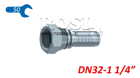 HYDRAULIC FITTING BSP FEMALE DN32-1 1/4
