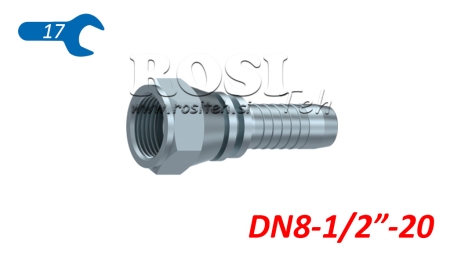 HIDRAVLIČNI PRIKLJUČEK DKJ JIC74° ŽENSKI DN8-1/2”-20