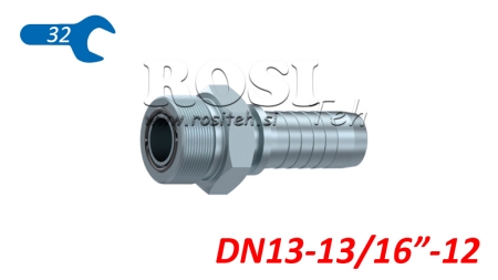 HIDRAVLIČNI PRIKLJUČEK AGORFS MOŠKI DN13-13/16-12
