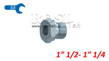 HYDRAULIC ADAPTER MALE-FEMALE 1 1/2