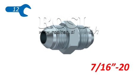 HYDRAULIC DOUBLE SCREW JACK JIC74° 7/16”-20 7/16”-20