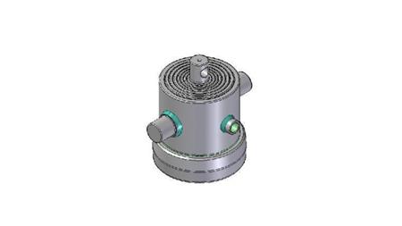 8300F -CYLINDER TELESKOPOWY STANDARDOWY/OTWÓR 8 ETAPÓW SKOKU 1000 ŚREDNICA 190