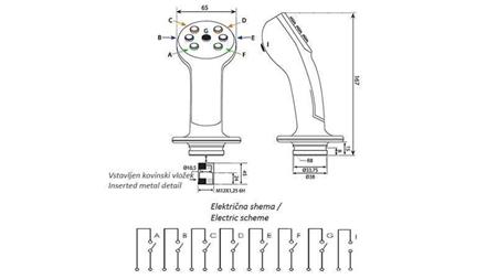 FJÄRRKONTROLL JOYSTICK - 2 KNAPPAR