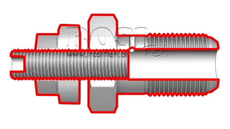 HYDRAULIC DAMPING HOLLOW SCREW 3/8"