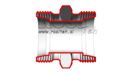 HYDRAULIC DOUBLE SCREW JACK DS16