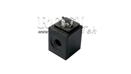 ELEKTROMAGNĒTISKĀ SPOLI 12V DC - fi 13mm-38mm IP65
