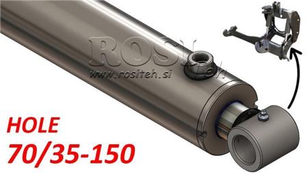 OTWÓR CYLINDRA HYDRAULICZNEGO 70/35-150