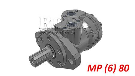HIDRAULINIS VARIKLIS MP 80 CC - 6 ŽANDIKLIŲ