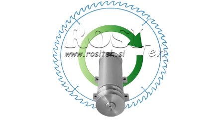 CAST IRON CIRCULAR SAW SHAFT 300MM (RIGHT THREAD)
