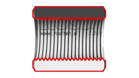 HYDRAULIC ADAPTER FEMALE-FEMALE 3/4