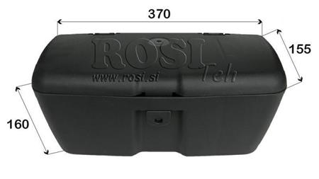PVC KASTE 370X160X155