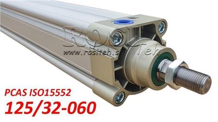 ΠΝΕΥΜΑΤΙΚΟΣ ΚΥΛΙΝΔΡΟΣ PCAS 125/32-060 BE ISO15552