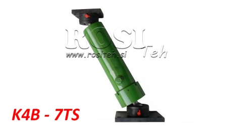 CILINDRO TELESCOPICO 4 GRADI  900mm K4B-7TS