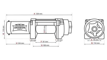 12 V ELEKTRISCHER WINSCH DWH 3500 HD - 1588 kg