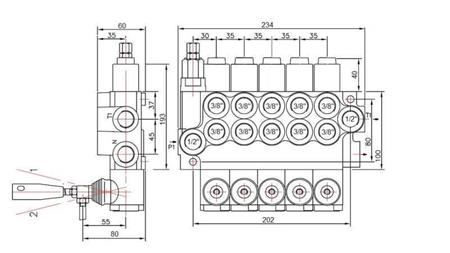 ZAWÓR HYDRAULICZNY 5xP40