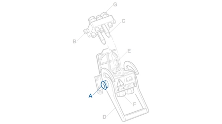 SAFETY BUTTON FOR MULTI-FASTER FIXED PART