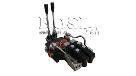 VALVOLA IDRAULICA 2xP80 - EO 12V