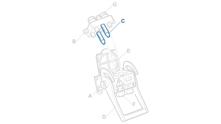 GUIDES FOR MULTI-FASTER MOBILE PART