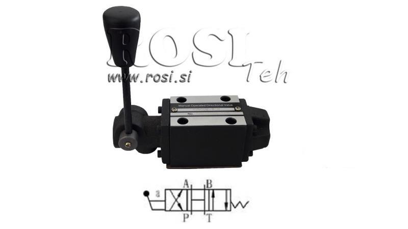 HYDRAULICZNY RĘCZNY ZAWÓR CETOP N3
